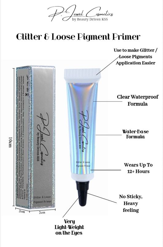 Loose Shadow Pigment and Glitter Primer