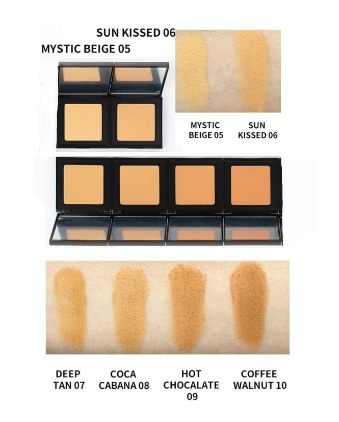 Mattifying Press Foundation Powder  #10-COFFEE WALNUT