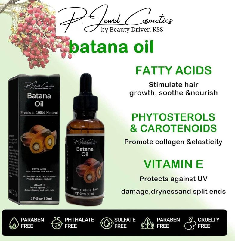 100% Natural Batana Oil Hair &amp; Skin Care