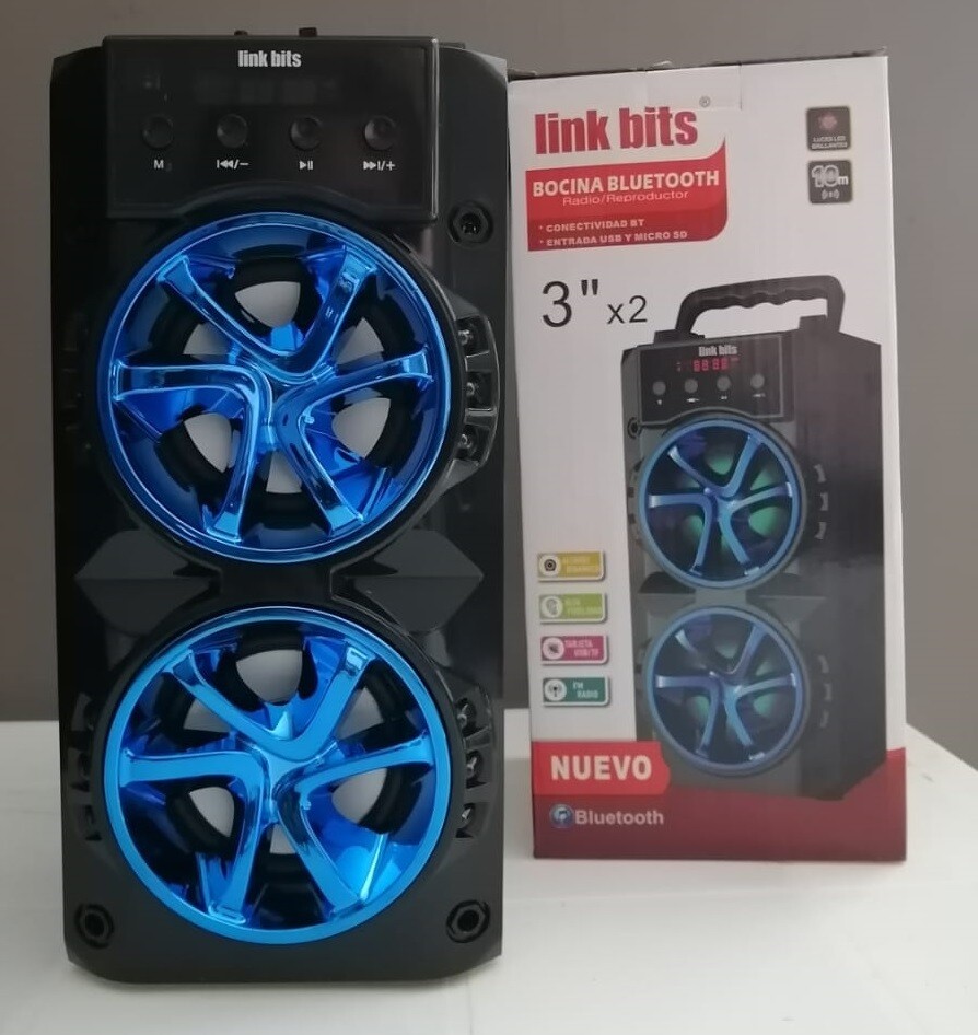 BOCINA BLUETOOTH LINK BITS RFR201