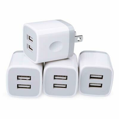 CARGADOR USB 2 PUERTOS