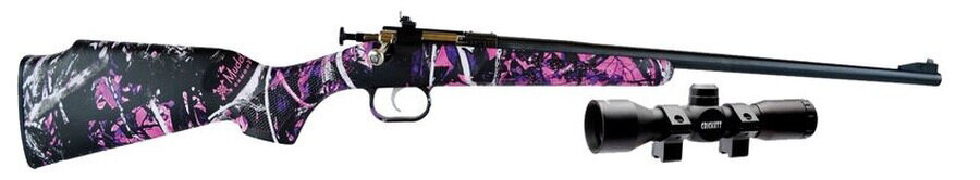 Keystone - Crickett Muddy Girl Camo w/Scope 16.125" 22 LR