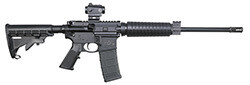 Smith and Wesson M&amp;P15 Sport II OR, 5.56 NATO, 16&quot; Barrel, CT Red/Green Dot, Black, 30‑rd