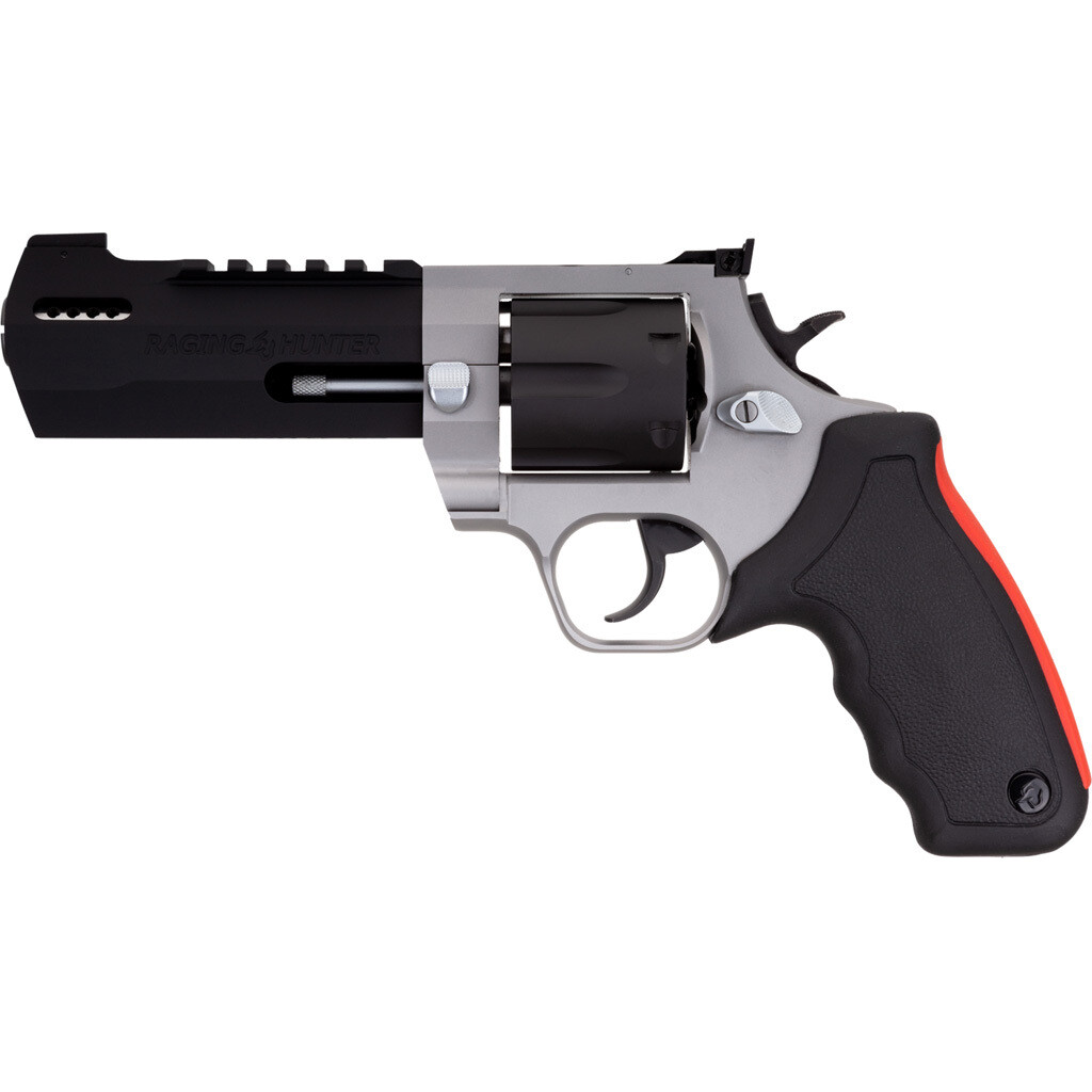 Pre-Order Price!!!!! Only 1 coming.  

TAURUS RAGING HUNTER REVOLVER 44 MAG. 5.125 IN.TWO TONE 6 RD.