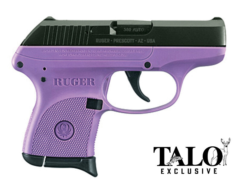 Ruger LCP Lady Lilac 380 Auto 2.75" Barrel Fixed Sights Blued/Purple 6-round TALO