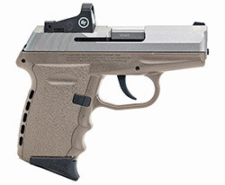 Sccy 9MM 3.1&quot; SS fde w/ Red Dot