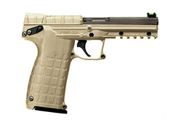 Kel-Tec PMR‑30, 22Mag, 4.3&quot; Barrel, Fiber Optic Sights, Blue/Tan Polymer, 30‑rd