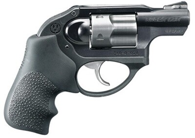 Ruger LCR, 38 Spl +P, 1.87&quot; Barrel, Fixed Sights, Matte Black, Hogue Tamer Monogrip, 5‑round