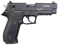 GSG Firefly, 22LR, 4" Barrel, Adj Rear Sight, Black, 10‑rd