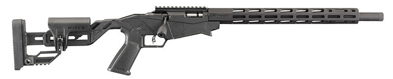 Precision, 17HMR, 18" Threaded Barrel, Black, Free Float HG w/MagPul M‑LOK Slots, 9‑rd