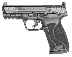 Smith &amp; Wesson M&amp;P M2.0 Compact 10mm, 4" Optic Ready, Thumb Safety, Black, 15‑rd