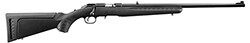 Ruger American Rimfire, 22 LR, 22&quot; Barrel, Fiber Optic Sights, Black Syn, Modular Stock, 10‑rd