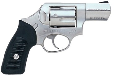 Ruger SP101, 357 Mag, 2.25&quot; Barrel, Fixed Sights, Stainless, DAO, 5‑rd