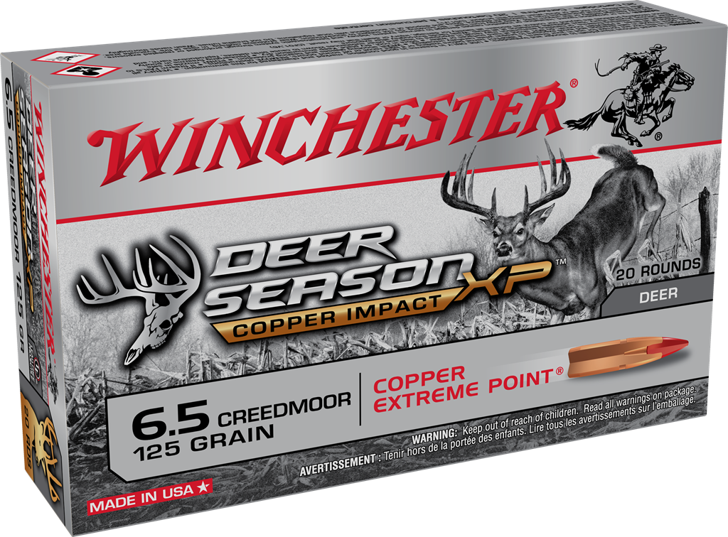 Winchester Deer Season XP Copper Impact  6.5 Creedmore 125gr 20rds