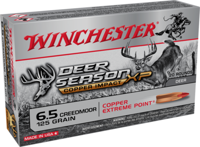 Winchester Deer Season XP Copper Impact  6.5 Creedmore 125gr 20rds
