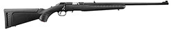 Ruger American Rimfire, 17 HMR, 22" Barrel, Fiber Optic Sights, Black Syn, Modular Stock, 9‑rd