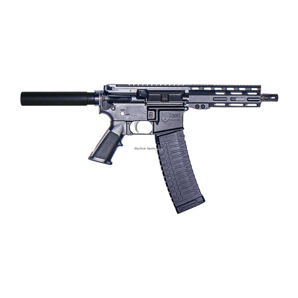 ATI ATIG15MS556ML760 Milsport Semi-Auto Pistol, 5.56 Nato, 7" Bbl, 7" MLOK Rail, Schmeisser Mag, 60+1 Rnd