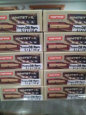 Norma Whitetail 7mm-08 Rem 150gr Soft Point 20rd 