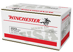 winchester USA, 223 Rem, 55 grain, Full Metal Jacket, 200/box
