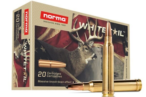 Norma 300 Win Mag 150gr White Tail Jacketed Soft Point 20rd