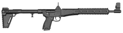 Kel-Tec Sub‑2000, 40 S&amp;W, 16", Ghost Ring Sight, Blue/Black Syn, Foldable, Glock 22 Mag, 15‑rd