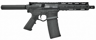ATI Omni Hybrid Maxx Pistol, 5.56x45mm, 7.5" Barrel, 7" MLok, Nano Kit, Black, 30‑rd