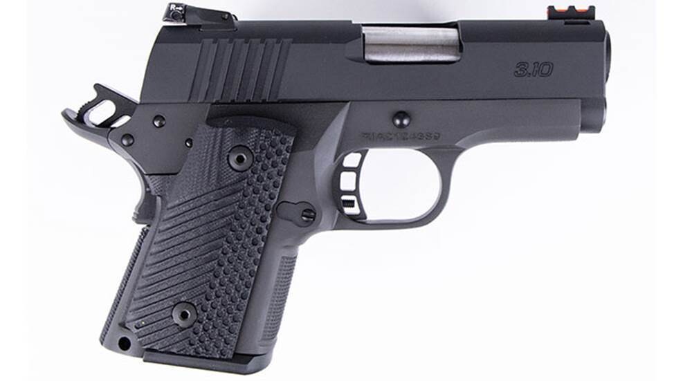 ROCK ISLAND BBR 3.10 1911 PISTOL 45 ACP 3.1 IN. BLACK HARDCOAT 10 RD.