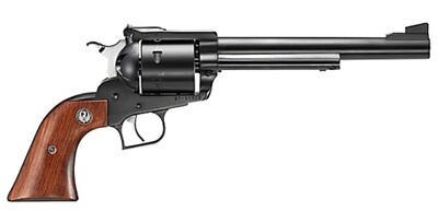 Ruger Super Blackhawk, 44 Rem Mag, 7.5&quot; Barrel, Blued, Ramp Front/Adj Rear Sights, 6‑round