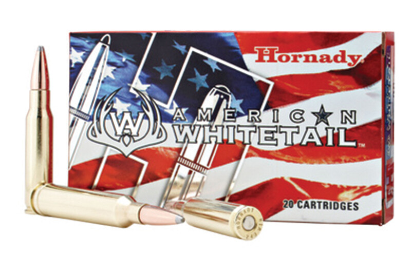 Hornady American Whitetail, 243 Win, 100 grain, Interlock BTSP, 20/box