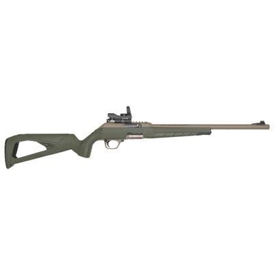 WINCHESTER WILDCAT RIFLE 22 LR. 16.5 IN. TAN &amp; OD GREEN WITH REFLEX SIGHT