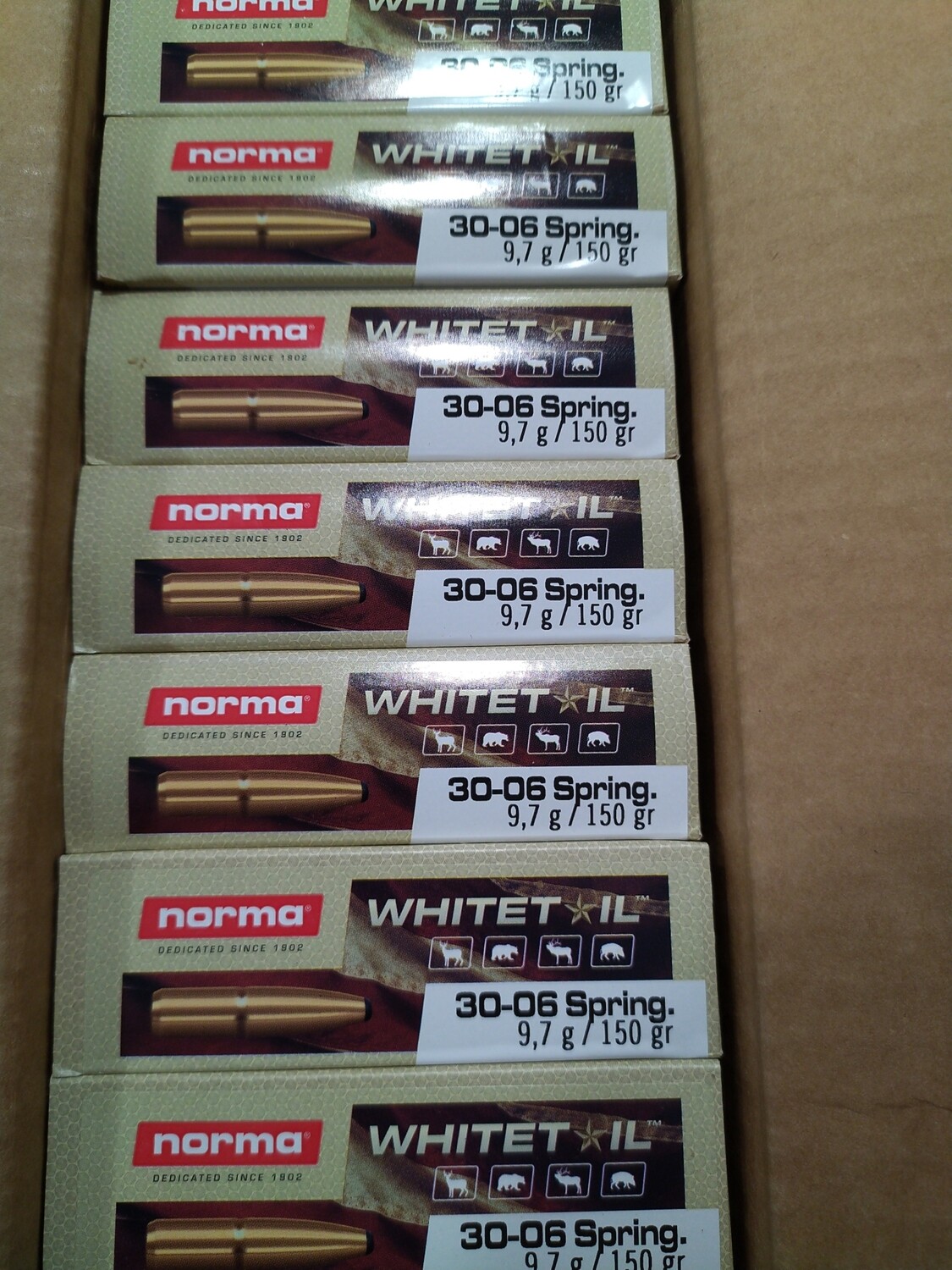 Norma Whitetail.30-06 150gr Soft Point.  20rd Box