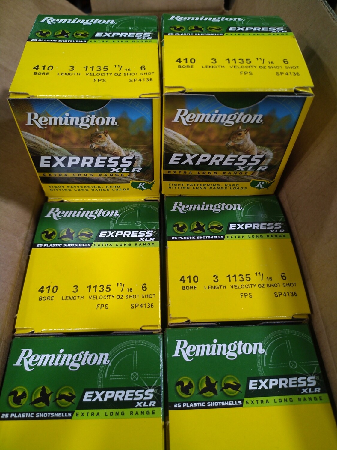 Remington Express XLR .410 6 Shot 3inch 25rd