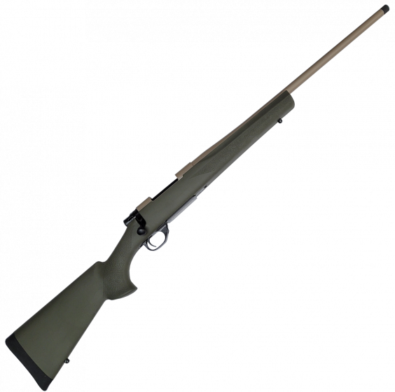 Howa - M1500 Green Hogue/Coyote Tan Threaded 22" 6.5 Creedmoor