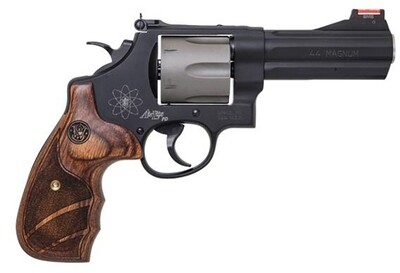 SMITH &amp; WESSON Model 329PD Airlite, .44 Magnum, 4.130" Barrel, Hi-Viz Red Dot Sight, Black, 6-Rd