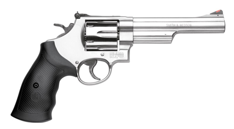 SMITH &amp; WESSON Model 629, .44 Magnum, 6" Barrel, Adjustable Sights, Stainless, 6-Rd