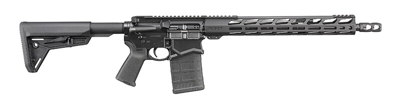 RUGER

SFAR, 7.62NATO, 16.1&quot; Barrel, Collapsible Stock, Free-Float M-LOK Handguard, Optics Rail, Black, 20-Rd
