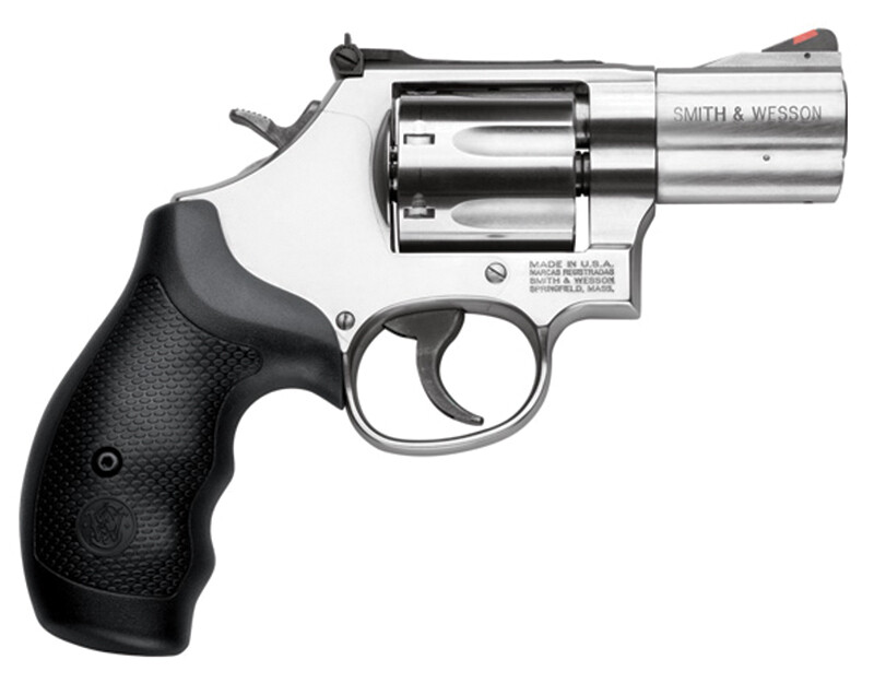 SMITH &amp; WESSON Model 686 Plus, .357 Magnum, 2.5&quot; Barrel, Adjustable Sights, Stainless, 7-Rd
