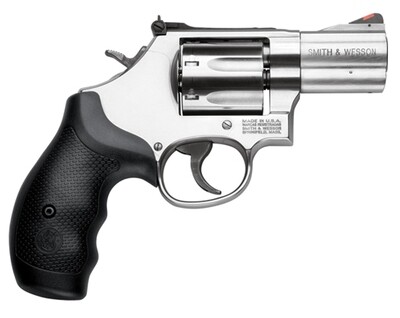 SMITH &amp; WESSON Model 686 Plus, .357 Magnum, 2.5&quot; Barrel, Adjustable Sights, Stainless, 7-Rd