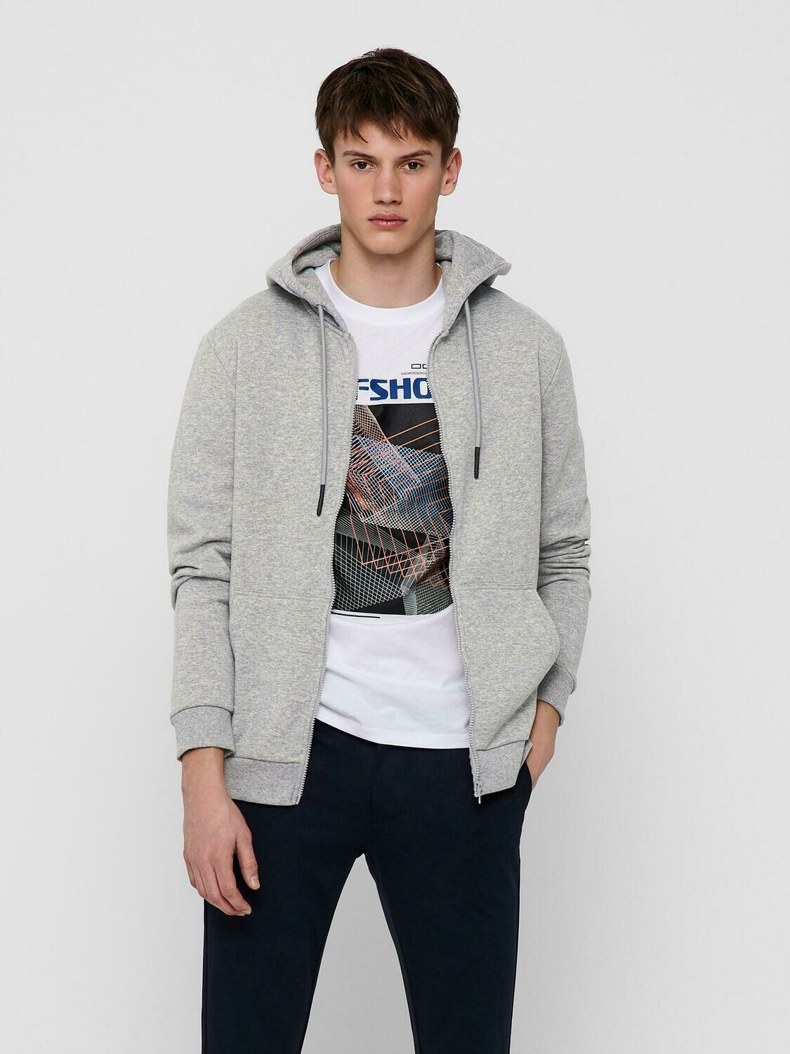 HOODIE GRIS