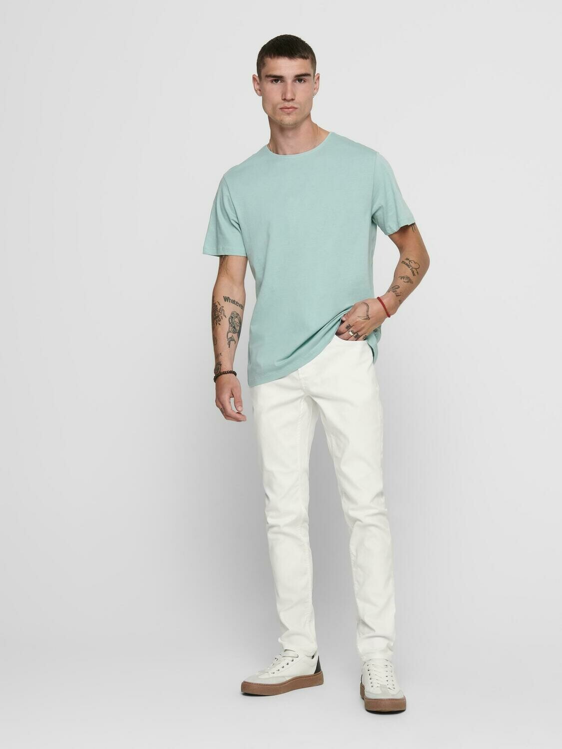 WARP WHITE SKINNY JEANS
