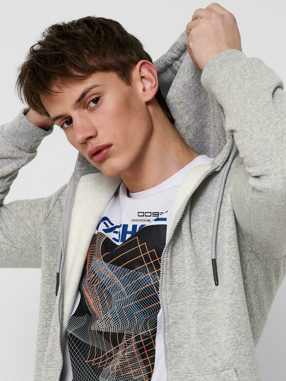 HOODIE GRIS