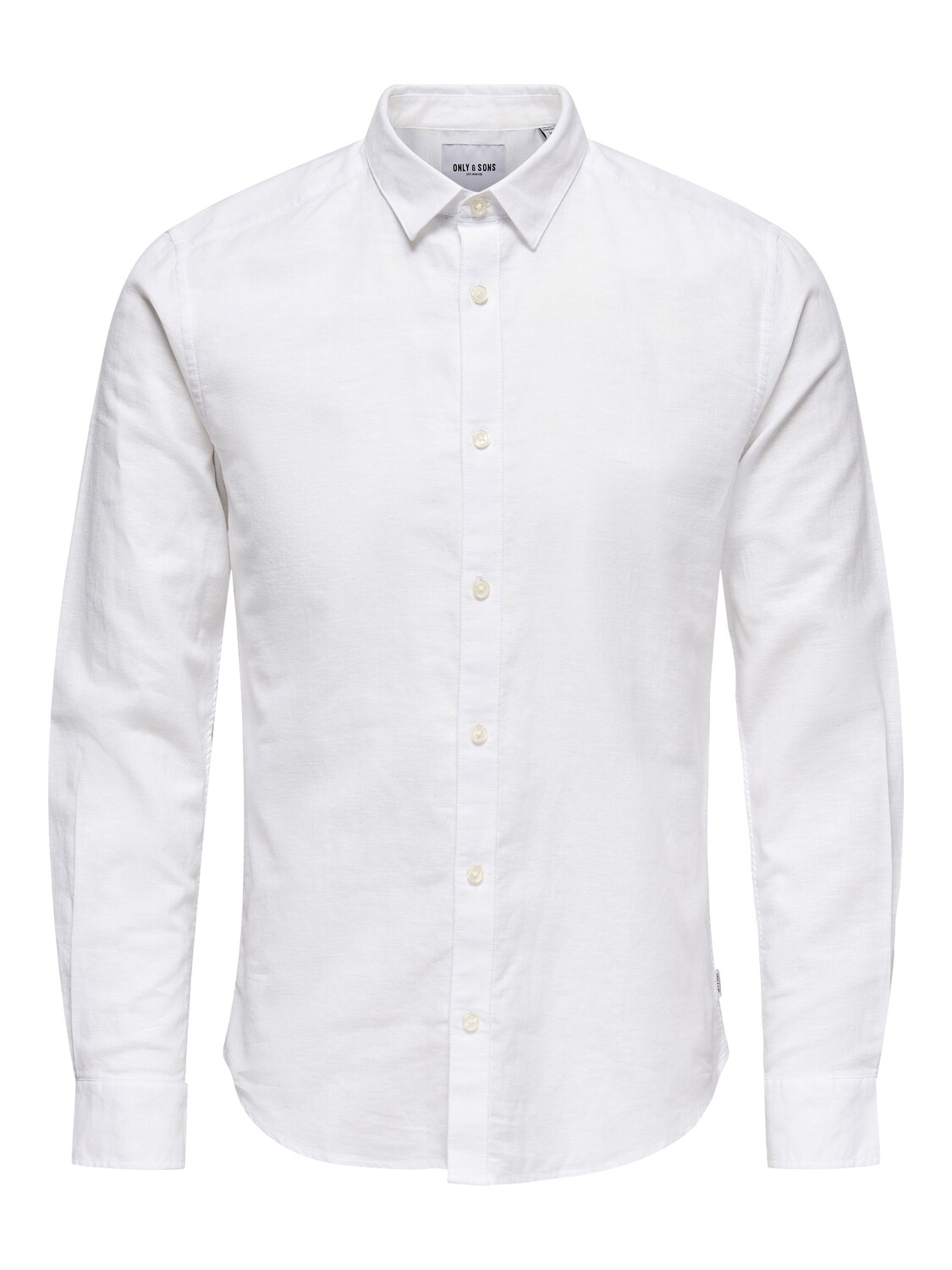 ONSCAIDEN LS SOLID LINEN SHIRT