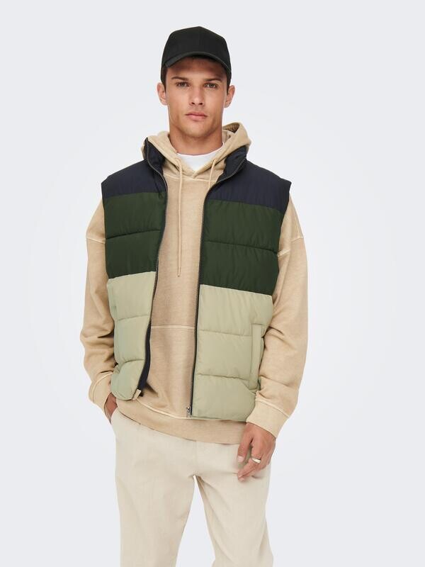 MELVIN LIFE QUILTED VEST OTW VD