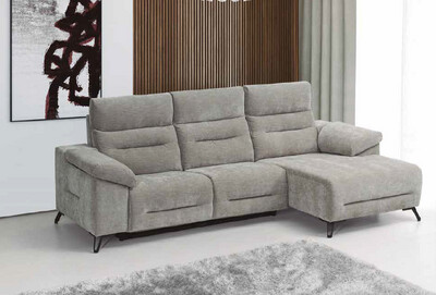 SOFÁ COM CHAISE-LONGUE MODELO DERYL