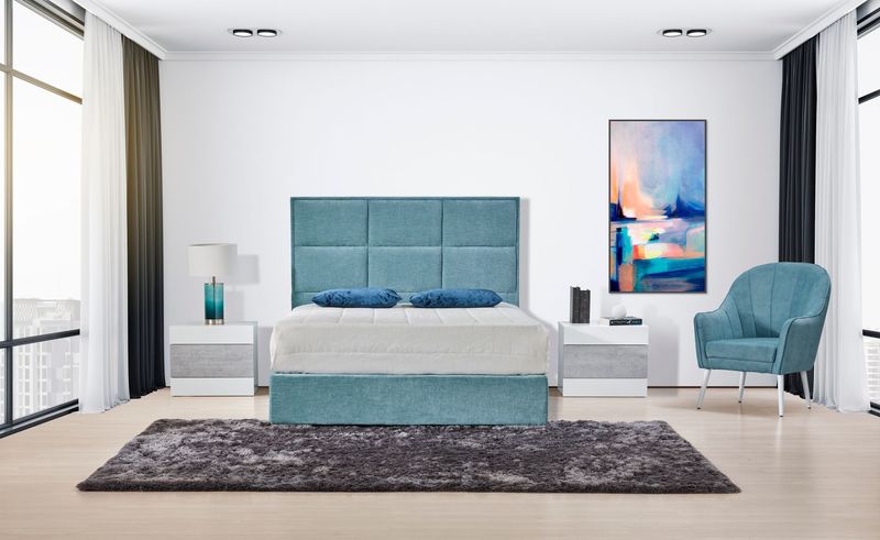 CAMA ESTOFADA SOPHIE