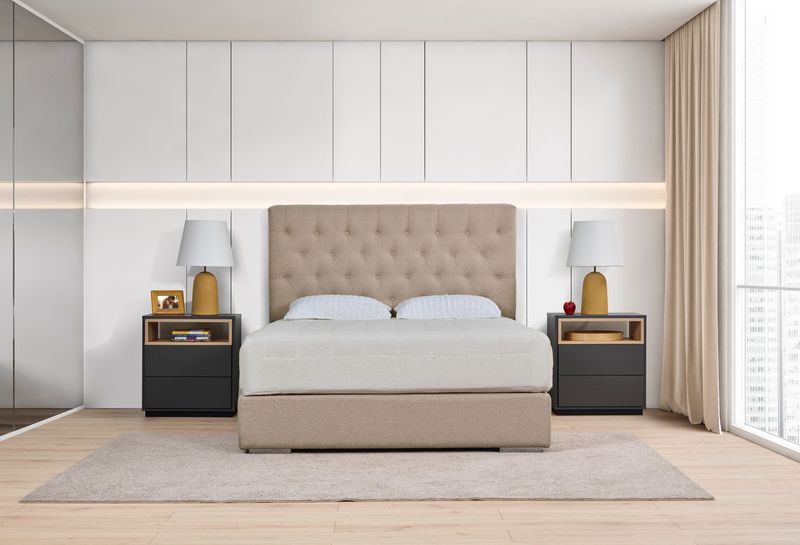 CAMA ESTOFADA MELISSA