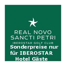 Golf all Day  Package  IBEROSTAR  Novo Sancti Petri  - jeden Tag golfen -