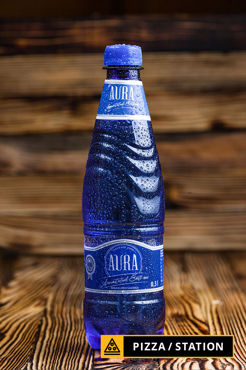 Aura water Carbonated 0,5 l