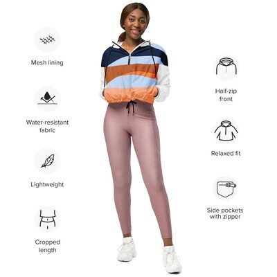 Women’s cropped windbreaker