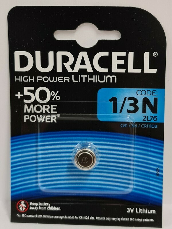 Duracell ​1/3N 3V Lithium / CR1
